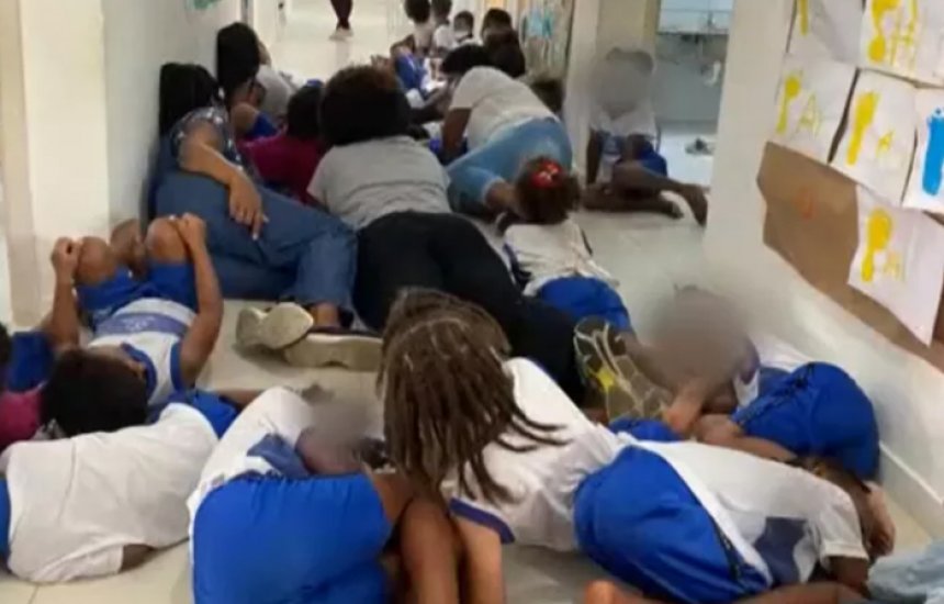 [Tiroteio assusta alunos e funcionários de creche em Salvador: “todos se jogaram no chão”]